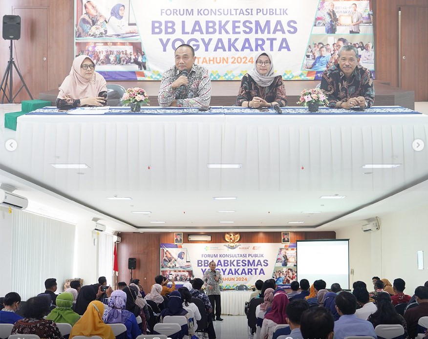 Tingkatkan Kualitas Pelayanan, BB Labkesmas Yogyakarta Adakan Forum Konsultasi Publik